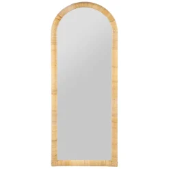 Fabrique de Styles Miroirs*Miroir en rotin 46x124cm - Ilena