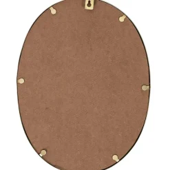 Fabrique de Styles Miroirs*Miroir ovale contour dore 34x25cm