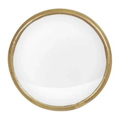 Fabrique de Styles Miroirs*Miroir rond convexe en laiton d14.5cm - Edman