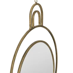 Fabrique de Styles Miroirs*Miroir rond en fer - koshi
