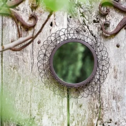 Fabrique de Styles Miroirs*Miroir rond en fer D44cm - Lore