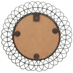 Fabrique de Styles Miroirs*Miroir rond en fer D31cm - Lore