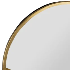 Fabrique de Styles Miroirs*Miroir rond en laiton et miroir d25cm - Belisama