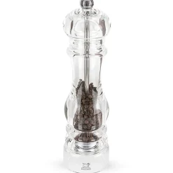 Fabrique de Styles Salières Et Poivrières*Moulin à poivre nancy en acrylique transparent 18cm