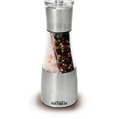 Fabrique de Styles Condiments Et Épices*Moulin sel rose Himalaya et 4 poivres baies