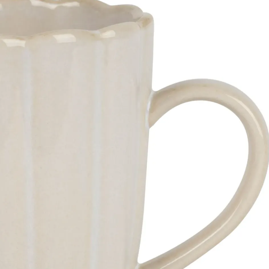 Fabrique de Styles Tasses Et Mugs*Mug en grès écru 30cl - Romancero
