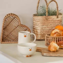 Fabrique de Styles Tasses Et Mugs*Mug Pingouin en grès moucheté 35cl - Sweetdream