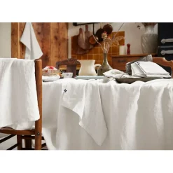 Fabrique de Styles Nappes*Nappe rectangle en lin lavé 170x250cm - Soline