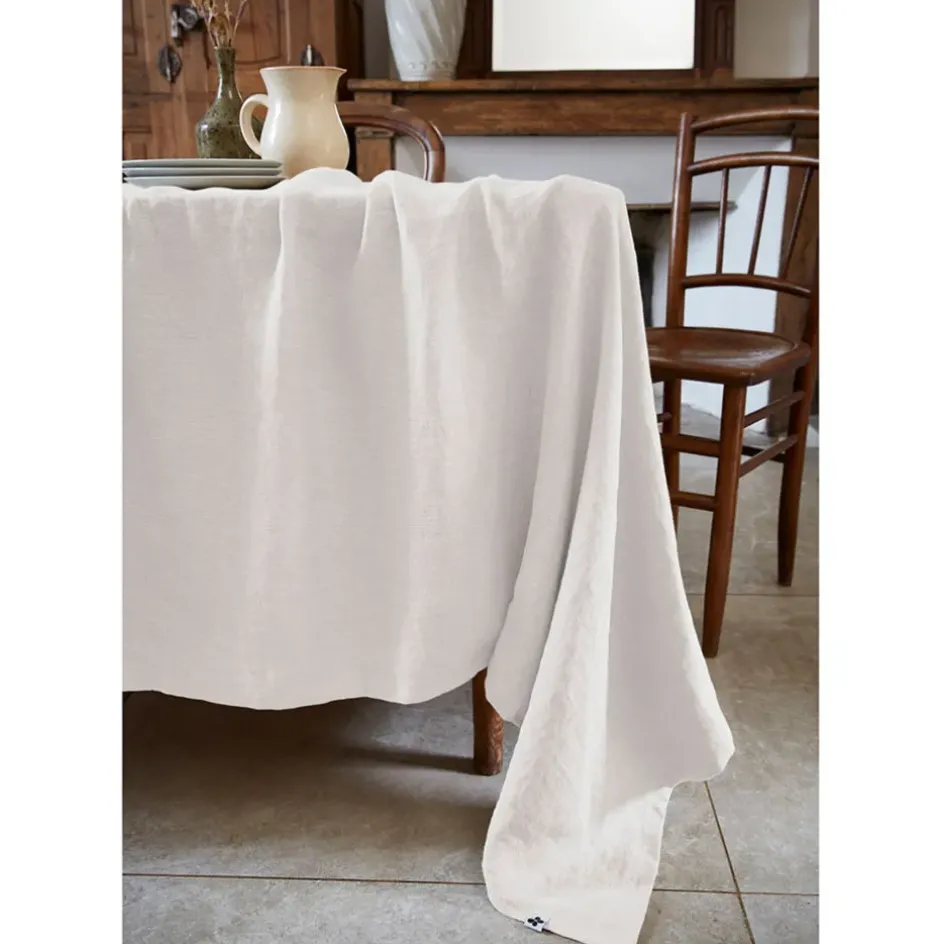 Fabrique de Styles Nappes*Nappe rectangle en lin lavé 170x250cm - Soline
