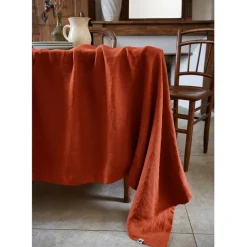 Fabrique de Styles Nappes*Nappe rectangle en lin lavé 170x250cm - Soline