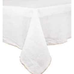 Fabrique de Styles Nappes*Nappe venise 160x160cm en lin lave