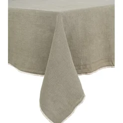 Fabrique de Styles Nappes*Nappe venise 160x160cm en lin lave