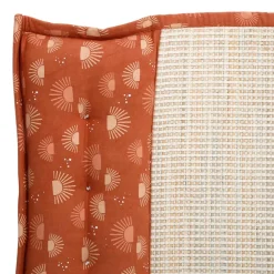 Fabrique de Styles Draps De Plage Et Foutas*Natte de plage avec coussin et écru - sweet leaves