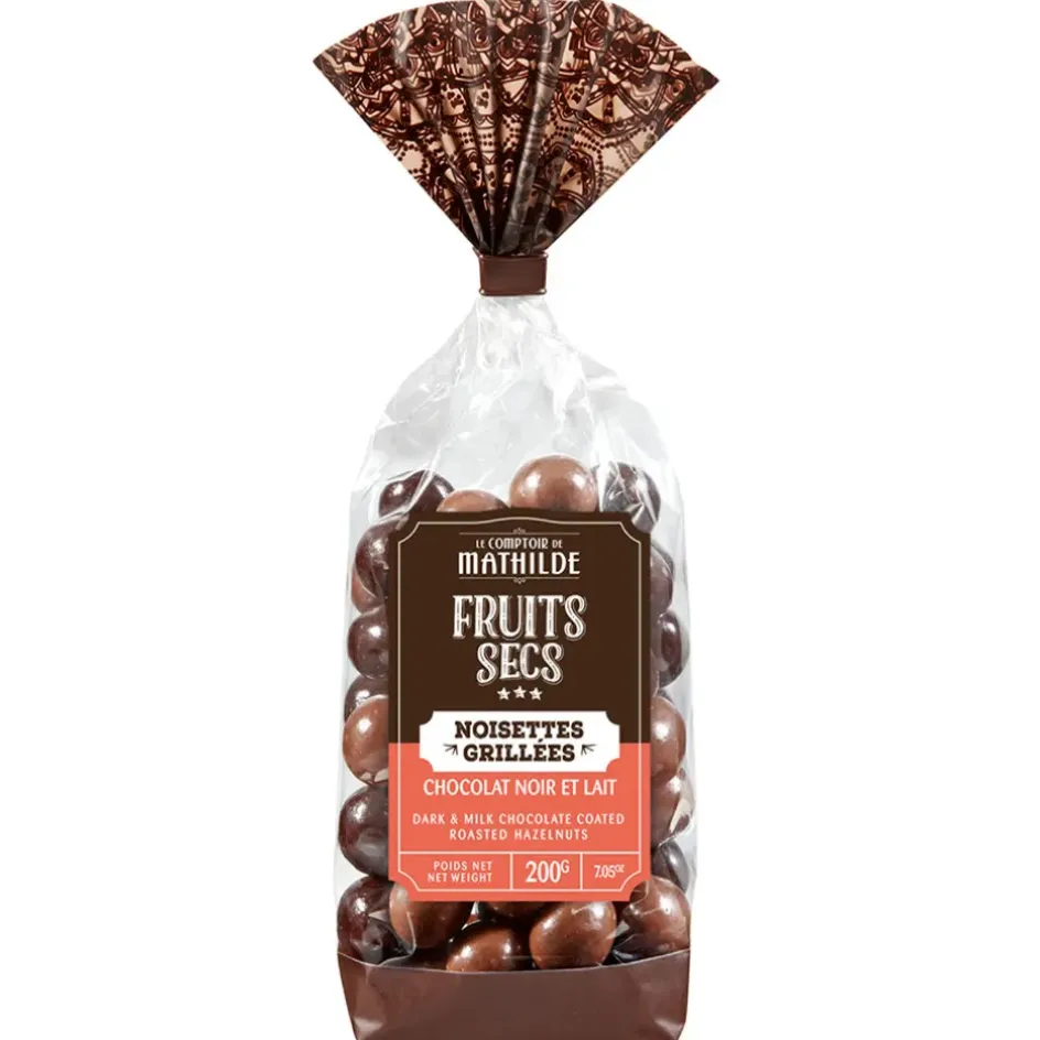 Fabrique de Styles Chocolats Et Confiseries*Noisette grillee chocolat noir et lait - 170g