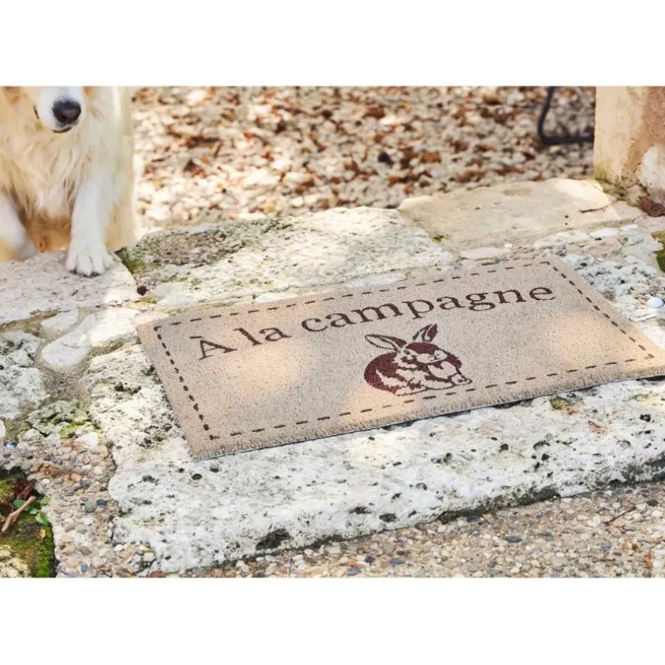 Fabrique de Styles Paillassons*Paillasson campagne en coco naturel 73x43cm - Campagne
