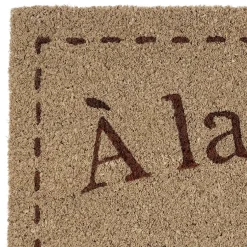 Fabrique de Styles Paillassons*Paillasson campagne en coco naturel 73x43cm - Campagne