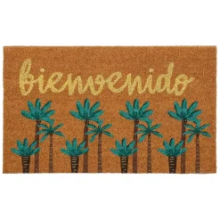Fabrique de Styles Paillassons*Paillasson "bienvenido" en coco 73x43cm - Patchuca