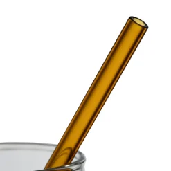 Fabrique de Styles Accessoires Réutilisables*Paille avec brosse x4 dilacia h15.5cm en verre borosilicate