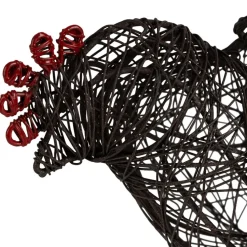 Fabrique de Styles Paniers Et Corbeilles*Panier coq en fer - Campagne