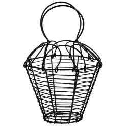 Fabrique de Styles Paniers Et Corbeilles*Panier en fer d20cm - Reserve