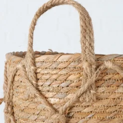 Fabrique de Styles Paniers Et Corbeilles*Panier en zostère 31x31cm - Katunia