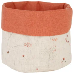 Fabrique de Styles Paniers Et Corbeilles*Panière à pain en coton et rouge d15cm - Lucile