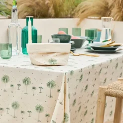 Fabrique de Styles Paniers Et Corbeilles*Panière à pain en coton écru et d15cm - Paya