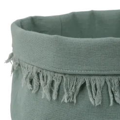 Fabrique de Styles Paniers Et Corbeilles*Panière à pain en coton d18cm - Nalia