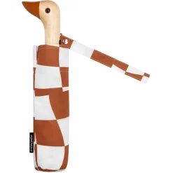 Fabrique de Styles Accessoires Mode*Parapluie compact manche tête de canard peanut butter checkers