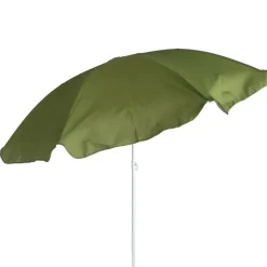 Enfant Fabrique de Styles Parasols, Pergolas|Jardin*Parasol de plage en coton vert d200xh200cm - Colors
