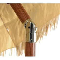 Enfant Fabrique de Styles Parasols, Pergolas|Jardin*Parasol en paille inclinable avec manche en métal 210cm