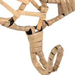 Fabrique de Styles Patères*Patere lune en rotin et fer - Famille