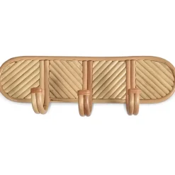 Fabrique de Styles Patères*Patère 3 crochets bamboli 39x9.5xh13cm