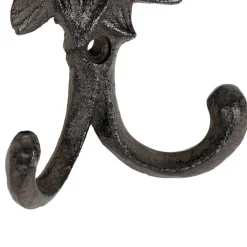 Fabrique de Styles Patères*Patère double tournesol en fonte