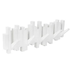 Fabrique de Styles Patères*Patère murale 5 crochets rabattables