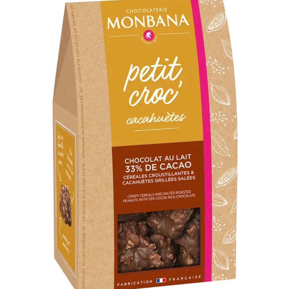 Fabrique de Styles Chocolats Et Confiseries*Petit croc' lait cacahuetes 120g