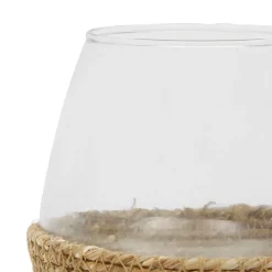 Fabrique de Styles Photophores, Bougeoirs Et Lanternes*Photophore en jute et verre - ourea