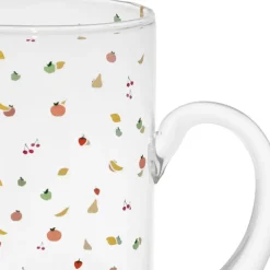 Fabrique de Styles Carafes Et Pichets*Pichet en verre 1l - Les Fruits
