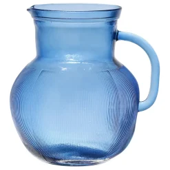 Fabrique de Styles Carafes Et Pichets*Pichet en verre recyclé sablé 2.3l - Aheli