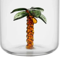 Fabrique de Styles Carafes Et Pichets*Pichet palmier en verre 1l - Colorea