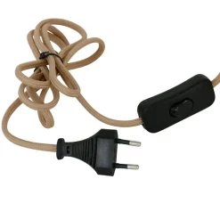 Fabrique de Styles Lampes À Poser*Pied de lampe rond en rotin h33cm - brasil