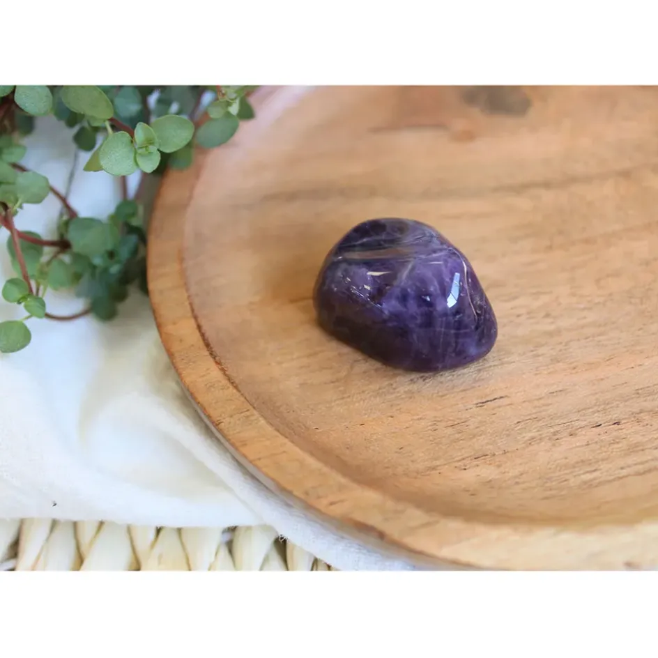 Fabrique de Styles Méditation Et Yoga*Pierre roulée améthyste taille L