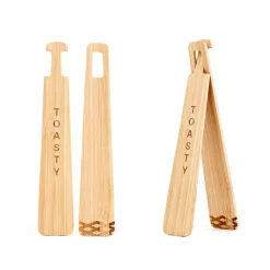 Fabrique de Styles Ustensibles De Cuisine*Pince a toast en bambou