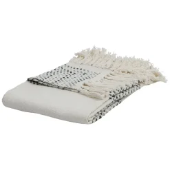 Fabrique de Styles Plaids*Plaid courba 170x130cm en coton et acrylique