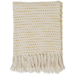 Fabrique de Styles Plaids*Plaid courba 170x130cm en coton et acrylique