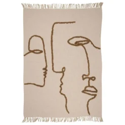 Fabrique de Styles Plaids*Plaid en coton 170x130cm - Organic