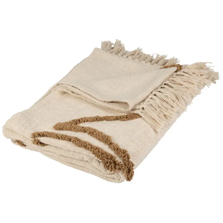 Fabrique de Styles Plaids*Plaid en coton 170x130cm - Organic