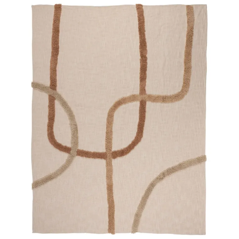 Fabrique de Styles Plaids*Plaid en coton 170x130cm - Organic