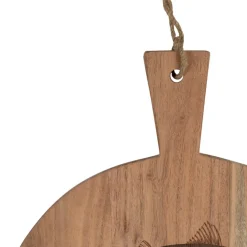 Fabrique de Styles Planches À Découper*Planche à découper poisson en acacia 50x40cm - Dalbert