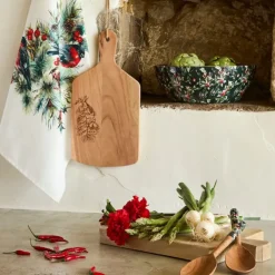 Fabrique de Styles Planches À Découper*Planche a découper moineau en acacia 20x40cm - Dalbert